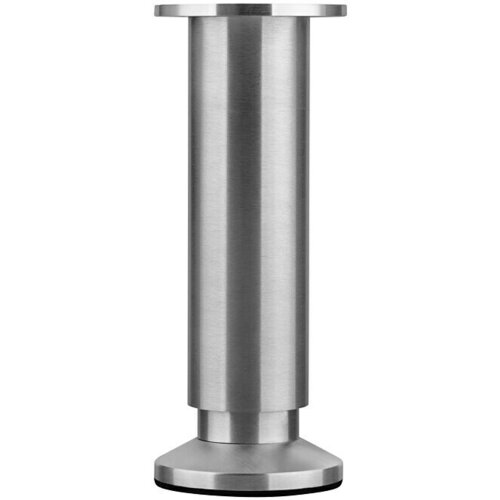 WALTECO Teleskopska noga za namještaj (Š x D: 3,8 x 3,8 cm, Promjer: 3,8 cm, Podešavanje po visini: 15 cm - 16,5 cm, Nosivost: 250 kg, Aluminij, Srebrna) Cijene