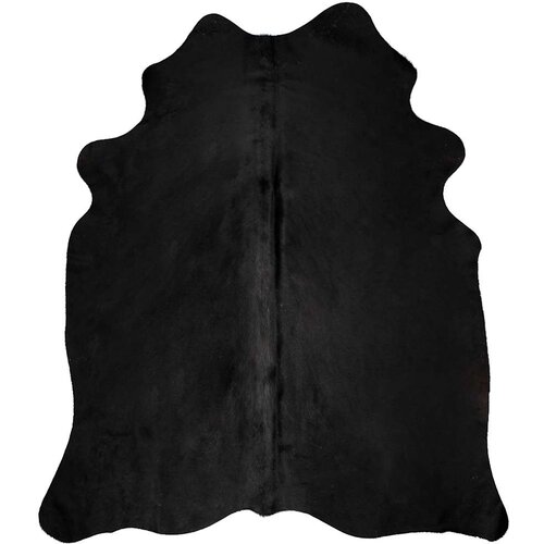 Maison Chic Preproga, Rug iz prave goveje kože črna 180x220 cm, (22120967) Cene