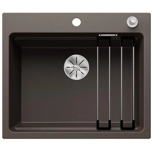 Blanco sudoper ETAGON 6 InFino SILGRANIT BOJA KAVE, pribor inox nosači, s dalj. upr. Cijene