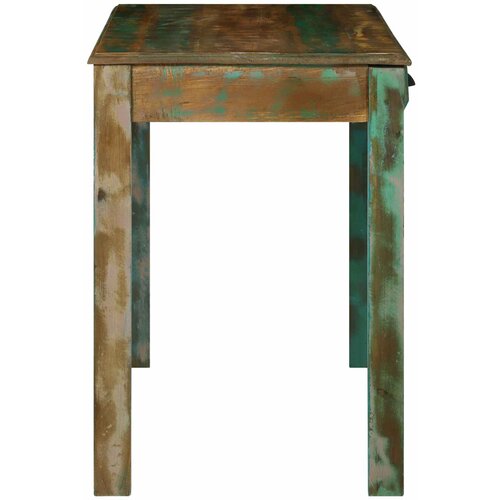  Radni stol Smeđa 112 x 55 x 76 cm Čvrsto drvo iz reciklaže Slike