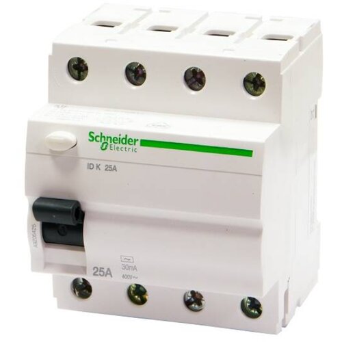 Schneider Odklopnik na diferenčni tok Acti 9 ID K 25A 4P AC (25 A, 30 mA, IP20) Cene