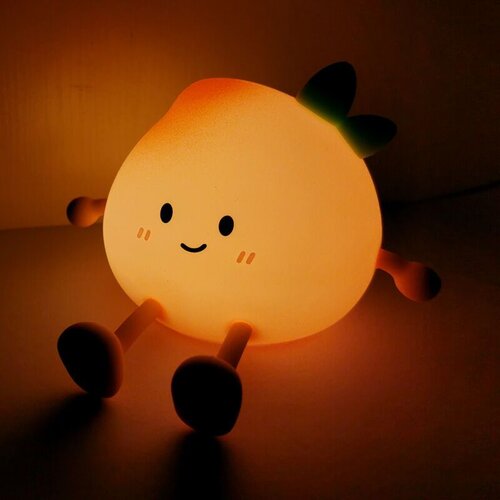  LED noćna lampa breskva, 3 postavke Slike