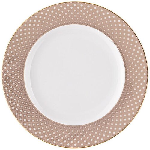 ROSENTHAL DESERTNI KROŽNIK Francis Carreau Beige porcelan Cene