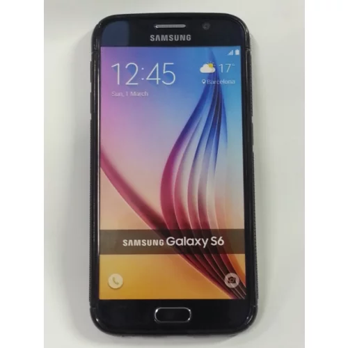  S silikonski ovitek Samsung Galaxy S6 G920 črn