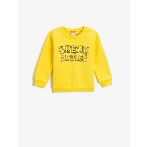 Koton Sweatshirt - Yellow