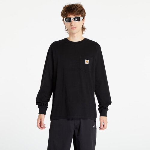 Carhartt WIP Majica Longsleeve Pocket T-Shirt UNISEX Black XXL Slike