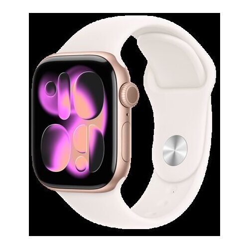 Apple Watch Series 11 GPS 42mm Rose Gold Aluminium Case With Light Blush SB MEU04 S/M Cijene