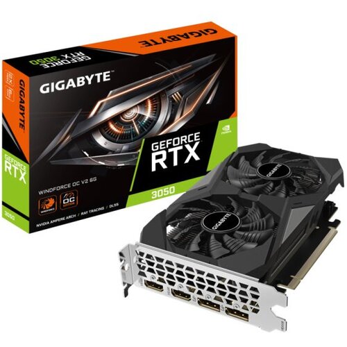 Gigabyte RTX 3050 WindForce;6GB GDDR6, 96bit2x DP, 2x HDMI Cijene