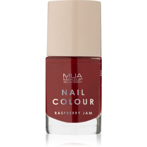 MUA Makeup Academy Nail Colour lak za nohte odtenek Raspberry Jam 10 ml Slike