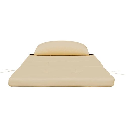  Jastuci za stolicu Adirondack 2 kom bež od tkanine Oxford Slike