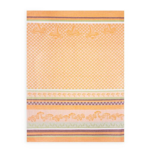 Zwoltex Unisex's Dish Towel Kurki Orange/Pattern Slike
