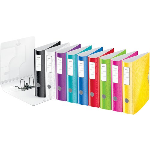 Leitz mapa Active WOW, 180 stopinj, 80 mm, ledeno modra, (21651088) Slike