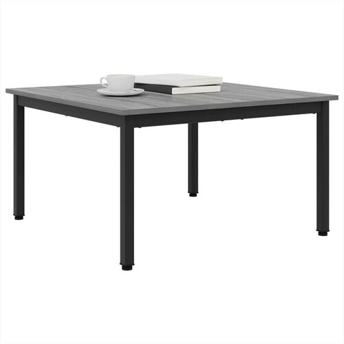  Stolić za kavu Siva Sonoma 80 x 80 x 45 cm Konstruirano drvo Slike