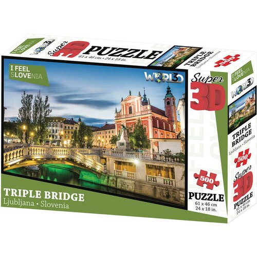 Prime 3d 500 delna 3D sestavljanka Ljubljana 70802 Cene