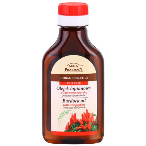 Green Pharmacy Hair Care Red Peppers ulje čička za stimulaciju rasta kose 100 ml Cijene
