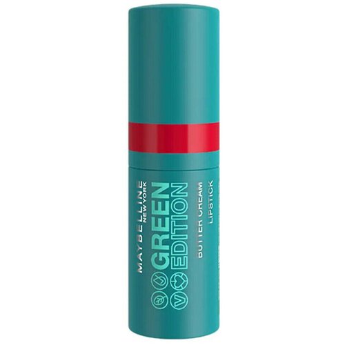 Maybelline &amp;Scaron;minke Lippenstift Buttercreme Green Edition - 04 Maple Rdeča Slike