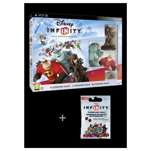 Disney Interactive PS3 igra Infinity Starter Pack + 2 Power Discs Slike