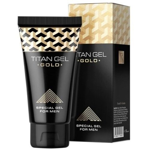 Titan Gel Gold za povečanje penisa in močnej&amp;scaron;o erekcijo Slike