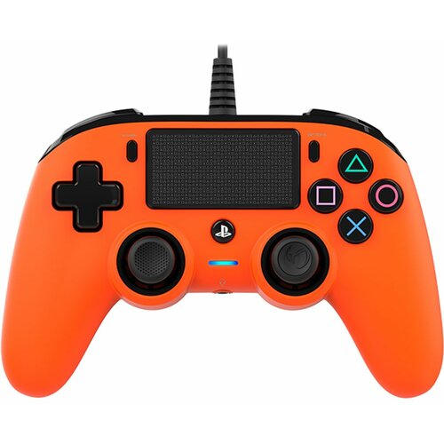 Nacon PS4 Wired Compact Controller narandžasti gamepad Cene