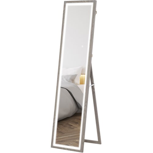 HOMESTAR Ogledalo polne dolžine 40x160 cm sivo, (5000228563) Cene