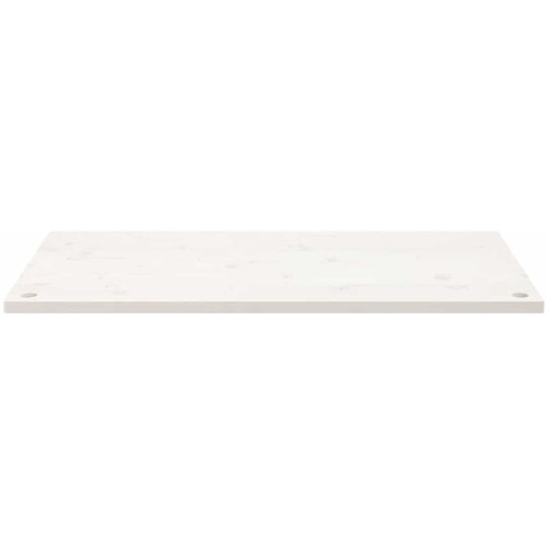  Ploča za radni stol bijela 110x60x2,5 cm od masivne borovine Slike