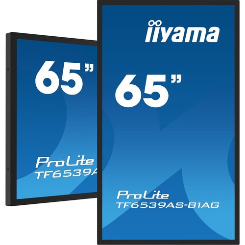 Iiyama 163.9cm(64.5“) TF6539AS-B1AG 16:9 M-Touch 2xHDMI+DP (forwarding) Cijene