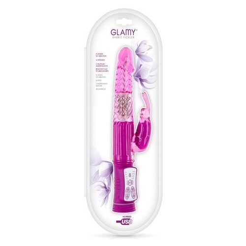  Vibrator sa rotacijom i Zekom punjiv | Glamy Pink Cene