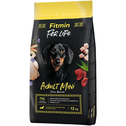 Fitmin Dog for Life Adult Mini - Varčno pakiranje: 2 x 12 kg