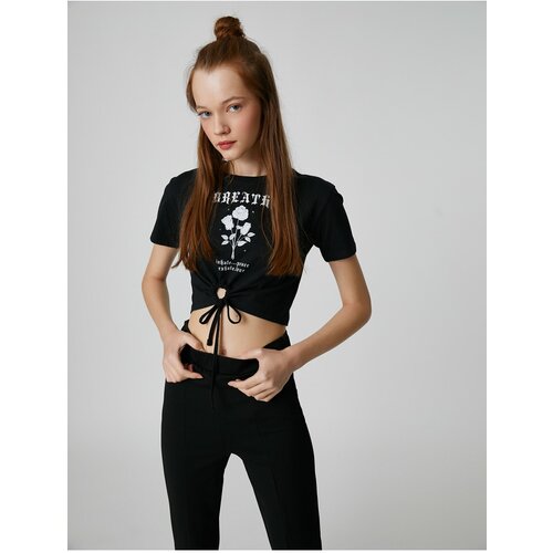 Koton T-Shirt - Black - Slim fit Slike