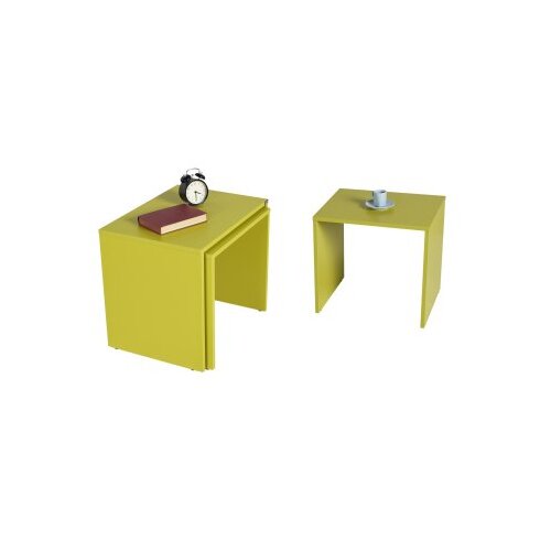 Hanah home Klub stolić Shp-103-Yy-1, 55x47x40 cm, 3 dijela, Žuta Cijene