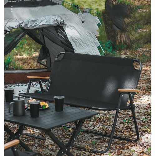  Sklopiva klupa za plažu i kampovanje za dve osobe 110x60x72 cm Cene