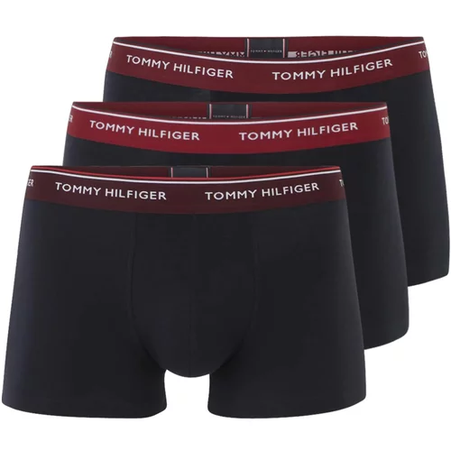 Tommy Hilfiger Underwear Boksarice nočno modra / antracit / burgund / bela