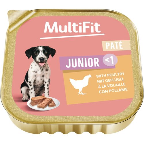 MultiFit Junior pat&amp;eacute; perad, ALU-pak 150 g Slike