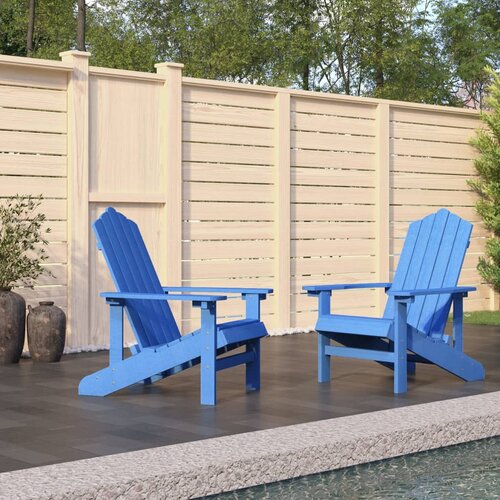  Vrtne stolice Adirondack 2 kom HDPE vodenoplave Cene