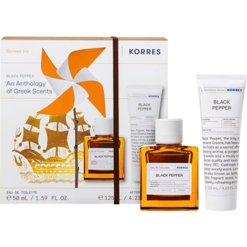 Korres Black Pepper darilni set za moške Cene
