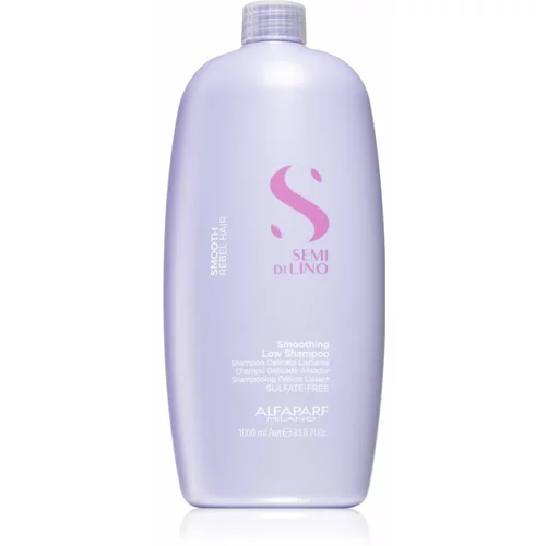 ALFAPARF MILANO Semi di Lino Smooth šampon za zaglađivanje za neposlušnu i anti-frizz kosu 1000 ml