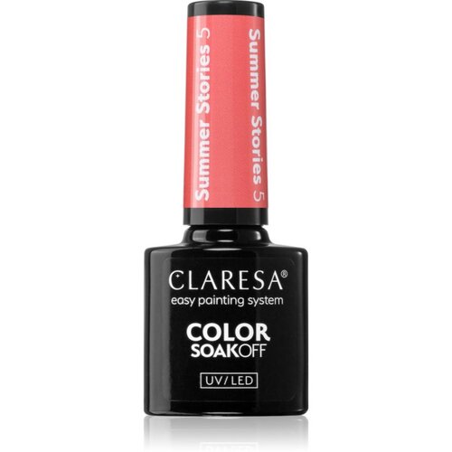 Claresa SoakOff UV/LED Color Summer Stories gel lak za nohte odtenek 5 g Cene
