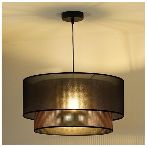  Duolla - Visilica na sajli COPPER SHINY 1xE27/15W/230V Ø 45 cm smeđa/bakrena Cene