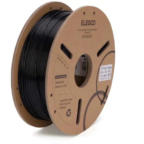 Elegoo Filament PLA, Crni, 1kg Slike