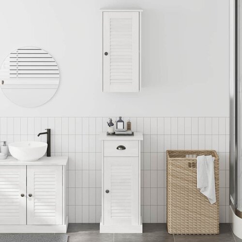  Kupaonski ormar s ladicama VIGO 2 pcs Bijela i antikna bijela Cene