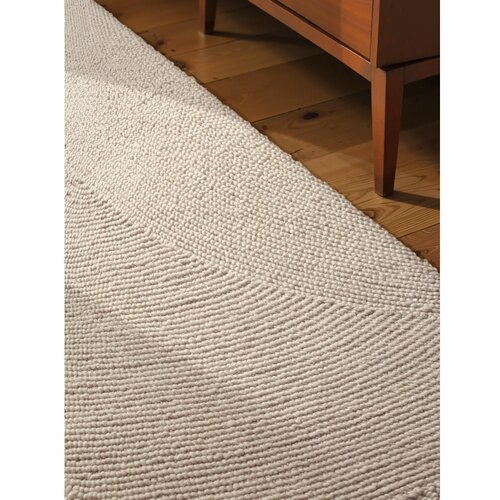 Hanse Home Ročno tkan volnen tekač v svetli naravni barvi 80x300 cm Eleni Natural White &amp;ndash; Slike