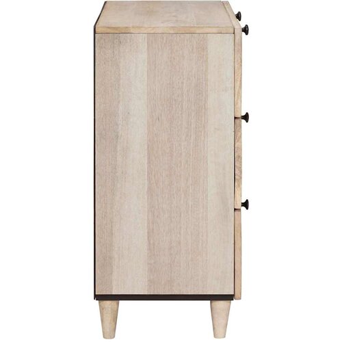  Komoda 3 pcs Bijelo 180 x 33,5 x 75 cm Slike