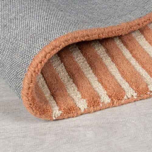 Flair Rugs Ročno tkana volnena preproga v barvi terakote 120x180 cm Lozenge Terracotta &amp;ndash; Slike