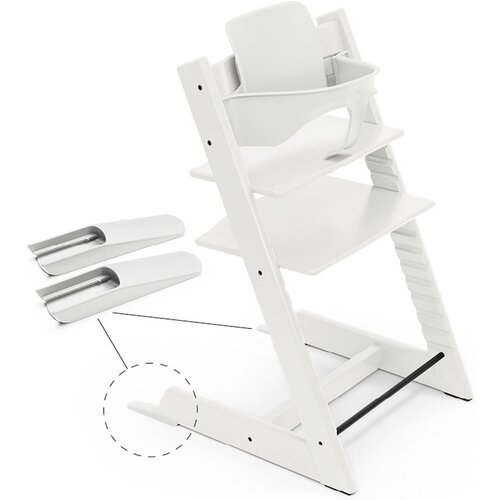 Stokke stol za hranjenje Tripp Trapp set 2v1 white 684700 Cene