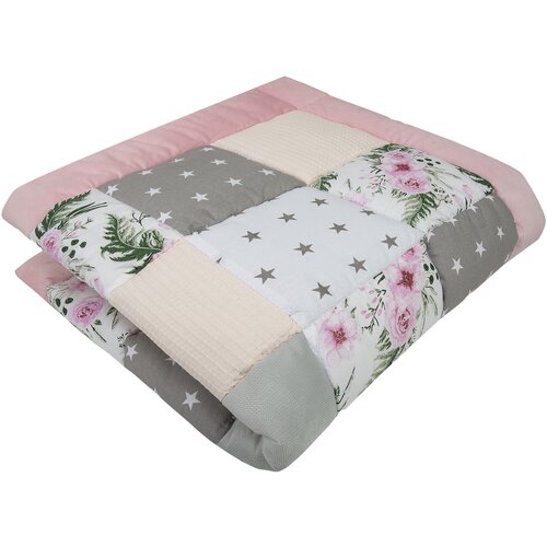 Medi Partners Crawling Blanket 100% Cotton Multifunctional Thick Soft Play mat Cene