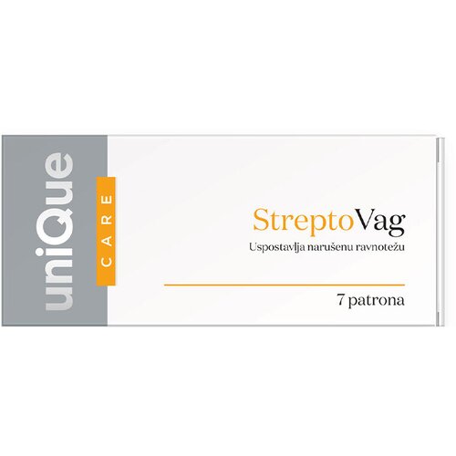 Unique Care Vaginolete Streptovag, 7 vaginaleta Slike