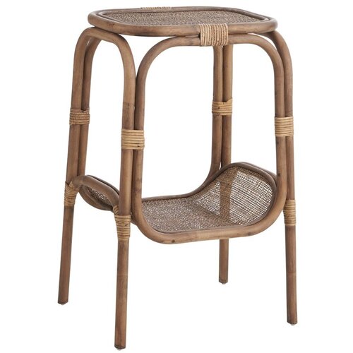 Ellos Home Okrogla stranska mizica iz ratana &amp;oslash; 41 cm Magnolia &amp;ndash; Slike