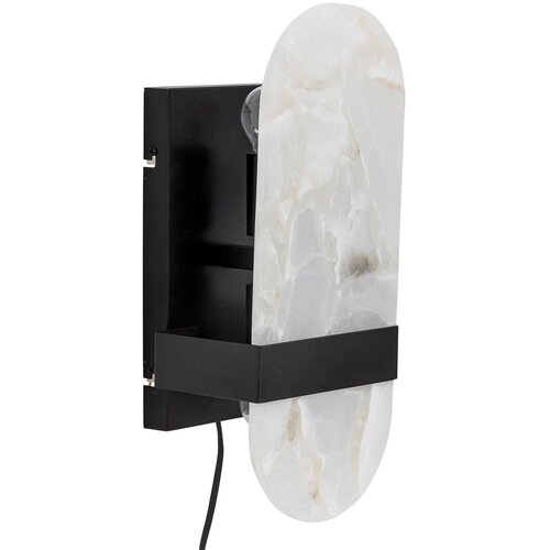Bloomingville &amp;amp; Bloomingville Mini Bijela/crna zidna lampa Taco &amp;ndash; Bloomingville Slike