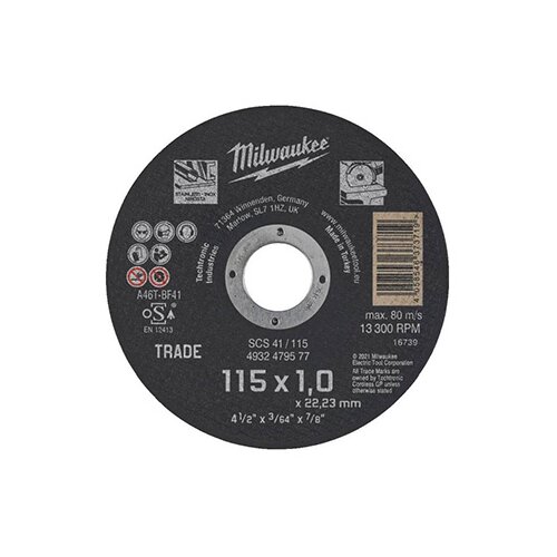 Milwaukee rezna ploča za inox-metal 115x1x22,23mm 4932479577 Cijene