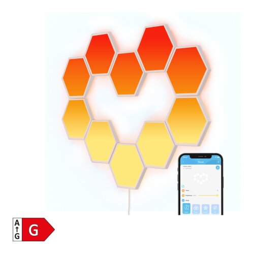 GOVEE Glide Hexa Light Panels 10 Pack Cene